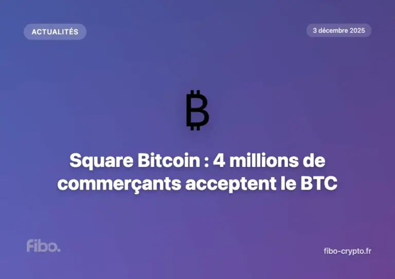 Square Bitcoin : 4 millions de commerçants américains peuvent désormais accepter les paiements en BTC